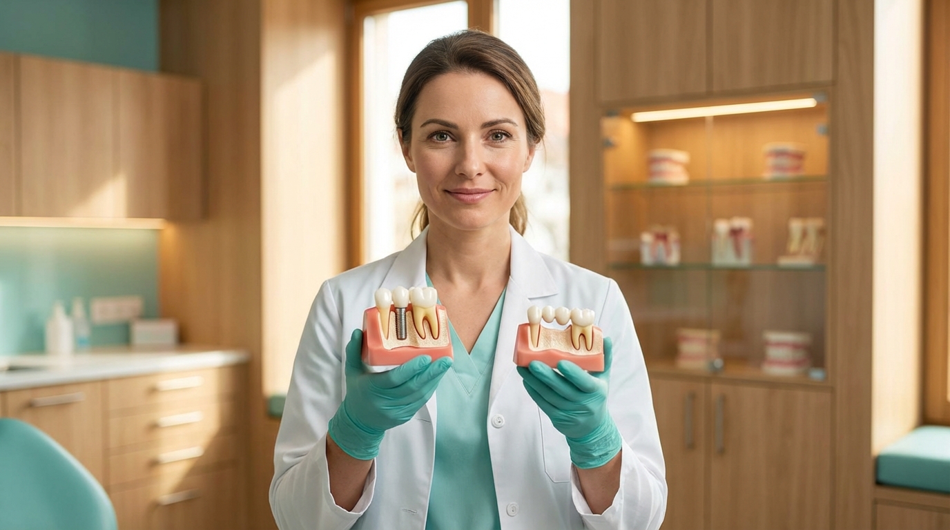 Implantat vs. Brücke: was ist besser?